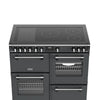 Stoves Richmond Deluxe 100Ei RTY 100cm Electric Range Cooker with Induction Hob - Anthracite