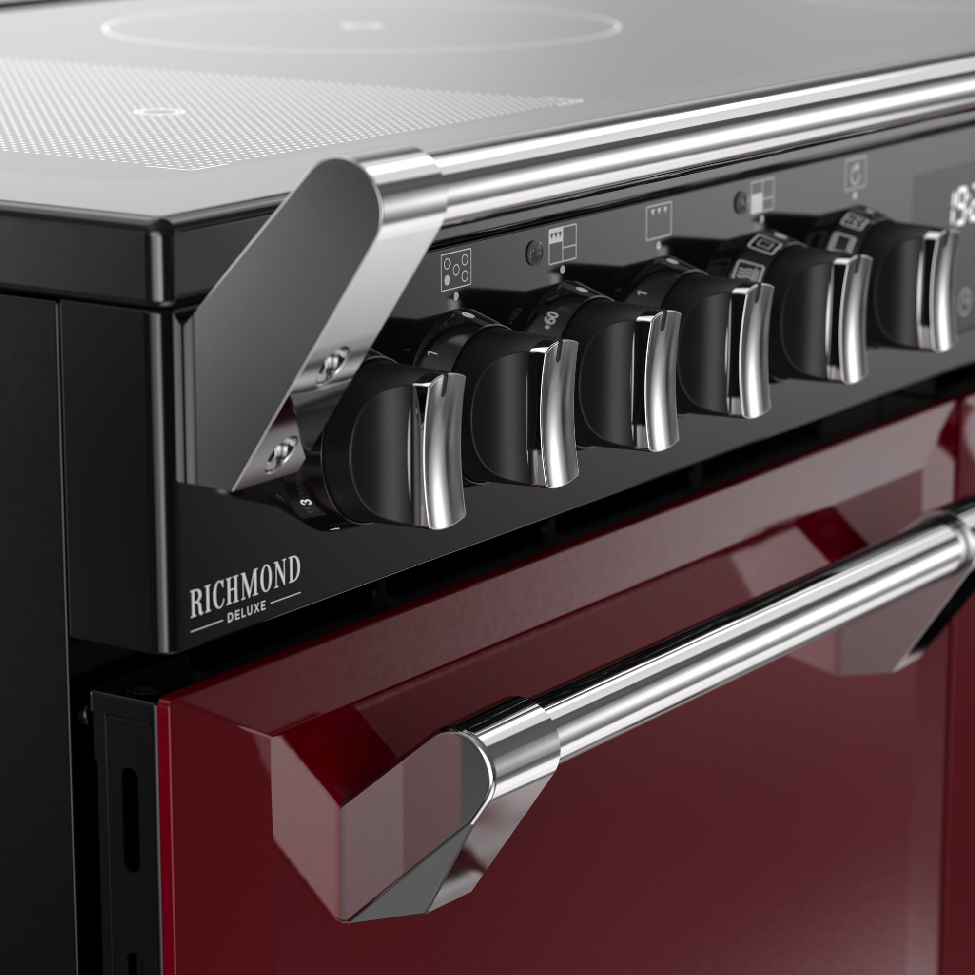 Gar Cooker Stoves Richmond Deluxe 100Ei RTY 100cm Electric Range Cooker with Indu ...