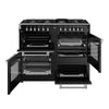 Stoves Richmond Deluxe 110DF 110cm Dual Fuel Range Cooker - Ice White