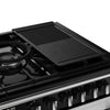 Stoves Richmond Deluxe 110DF 110cm Dual Fuel Range Cooker - Ice White