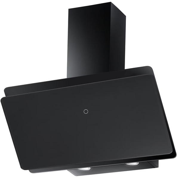 Cata ICON80H 80cm Angled Glass Hood  - Black