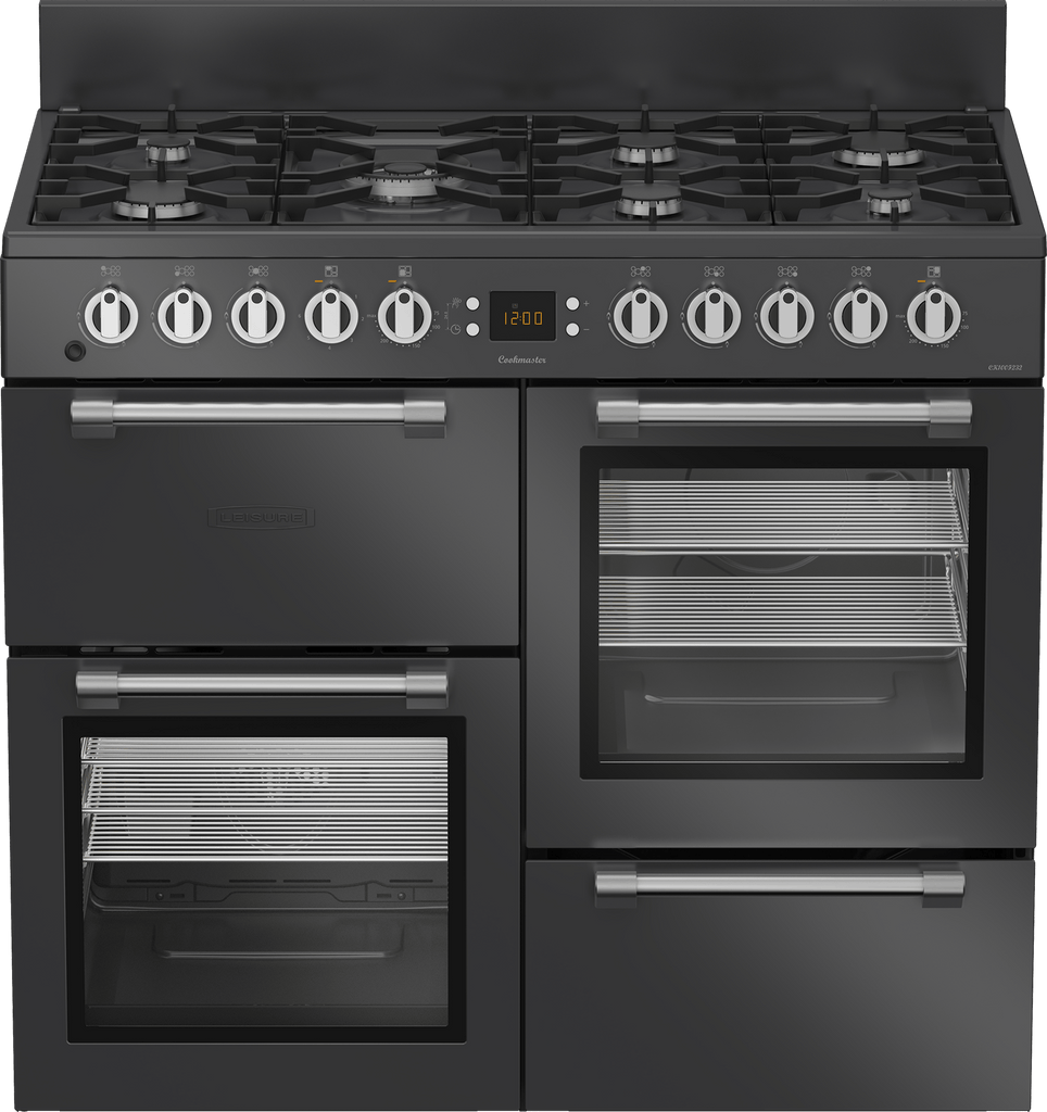 Leisure CK100F232T Cookmaster 100cm Dual Fuel Range Cooker - Anthracite