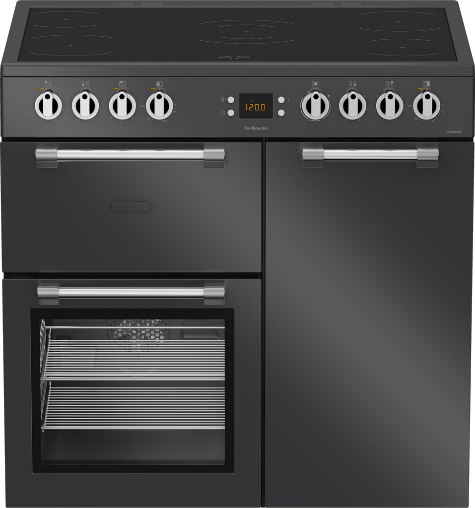 Leisure CK90C230T Cookmaster 90cm Electric Range Cooker with Ceramic Hob - Anthracite