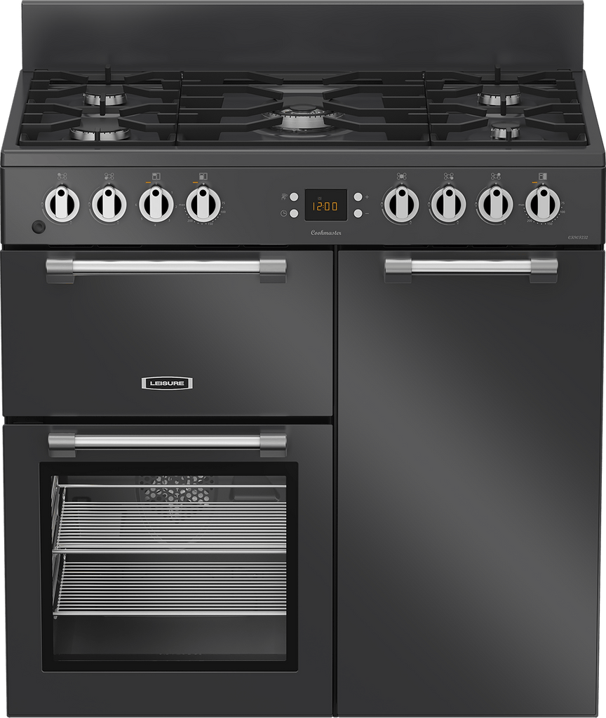 Leisure CK90F232T Cookmaster 90cm Dual Fuel Range Cooker - Anthracite
