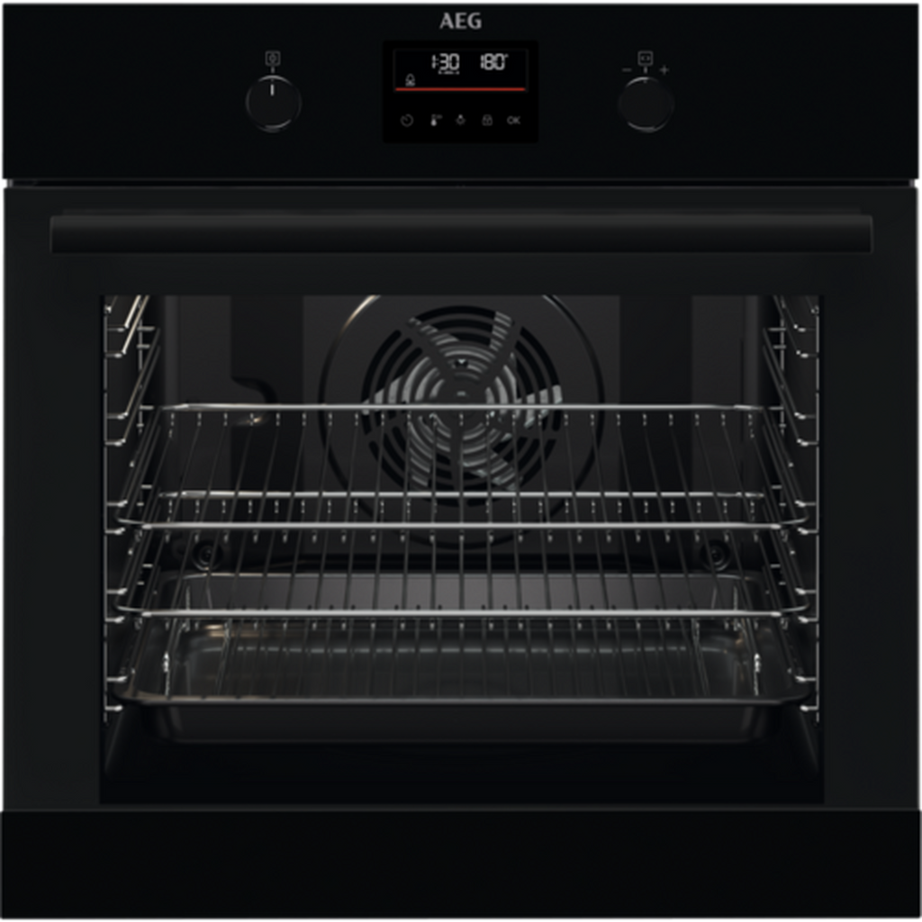 AEG Series 3000 BEX33501EB Built In Electric Single Oven - Black