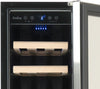 Amica AWC300BL 30cm Wine Cooler - Black - G Rated