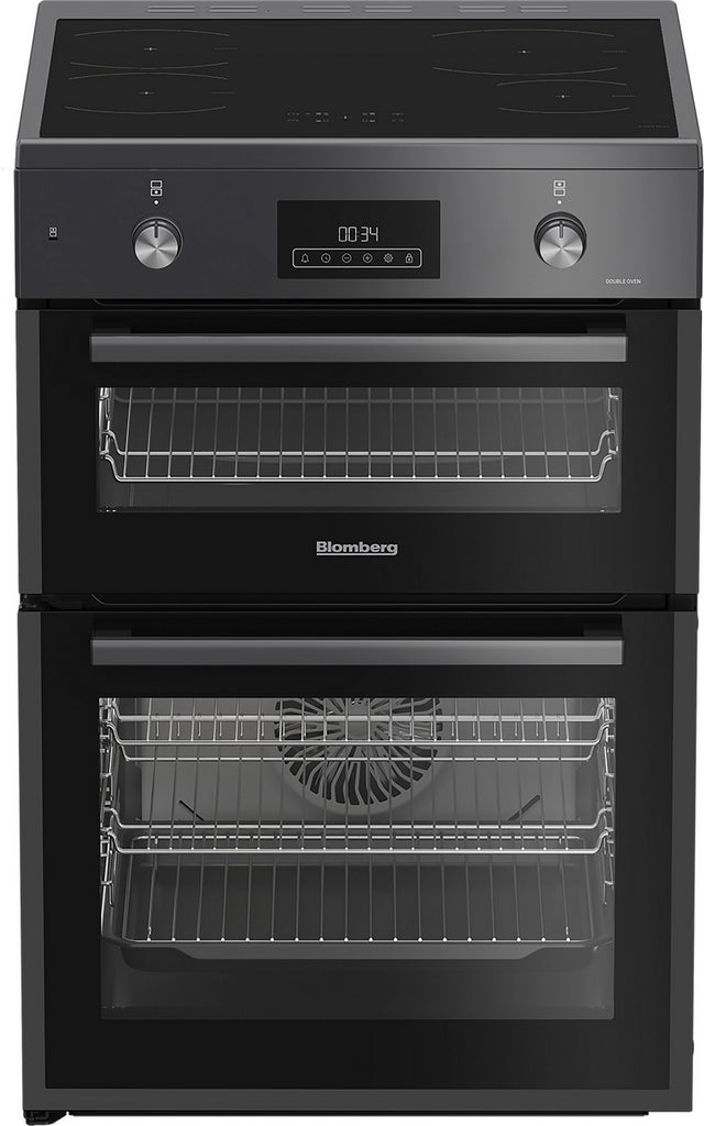 Blomberg HIRN651N 60cm Electric Cooker with Induction Hob - Anthracite