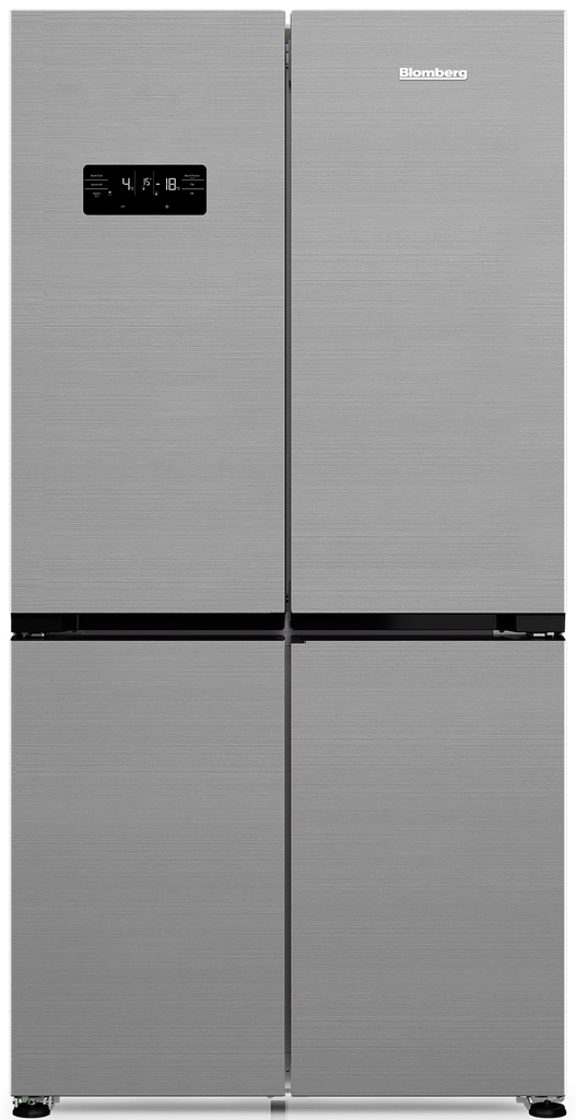 Blomberg KQD114VPX American Fridge Freezer - Stainless Steel - E Rated