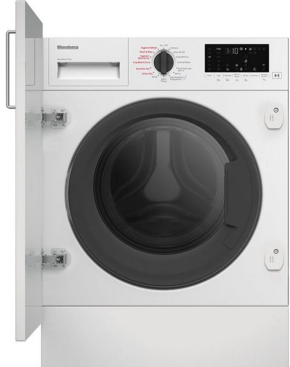 Blomberg LRI1854110 8Kg / 5Kg Integrated Washer Dryer with 1400 rpm - D Rated