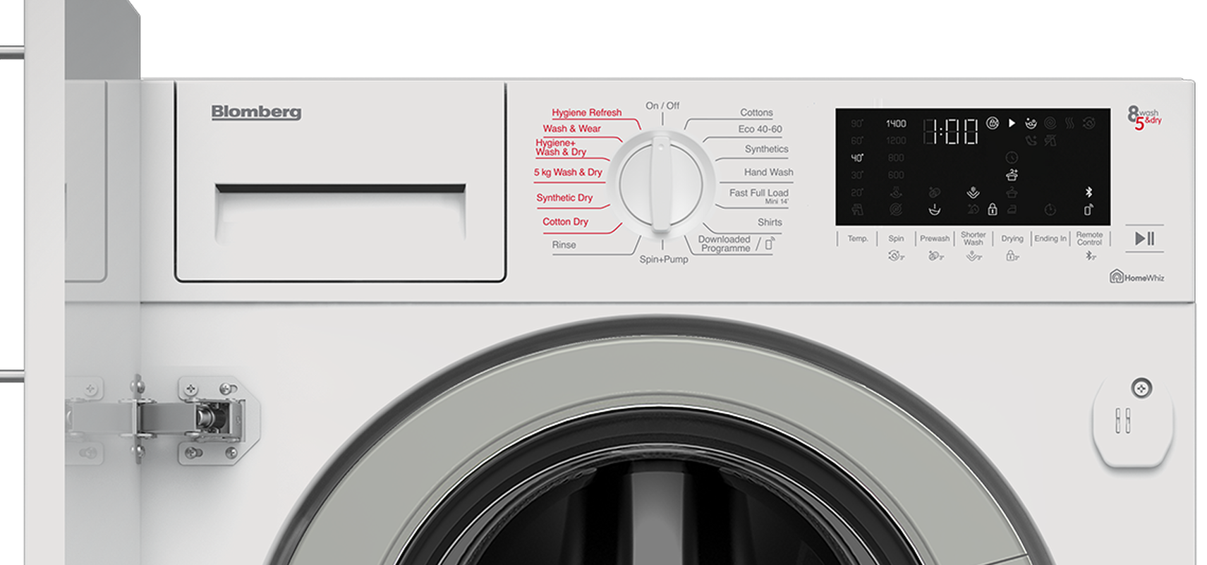 Blomberg integrated best sale washer dryer