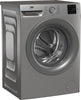 Beko BMN3WT3841S 8Kg Washing Machine with 1400 rpm - Silver - A Rated