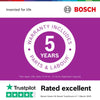 Bosch SMS26AW08G Series 2 Standard Dishwasher - White - E Rated
