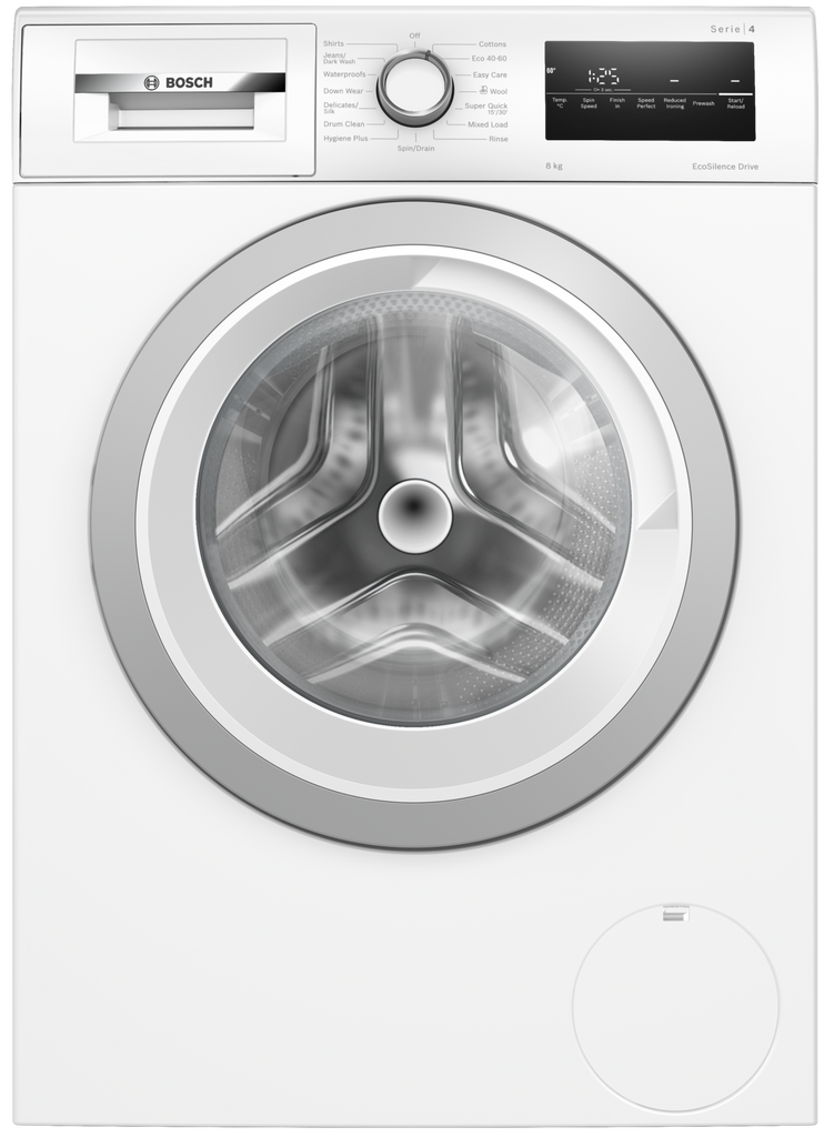 Bosch Series 4 WAN28258GB 8Kg Washing Machine with 1400 rpm - White - A Rated