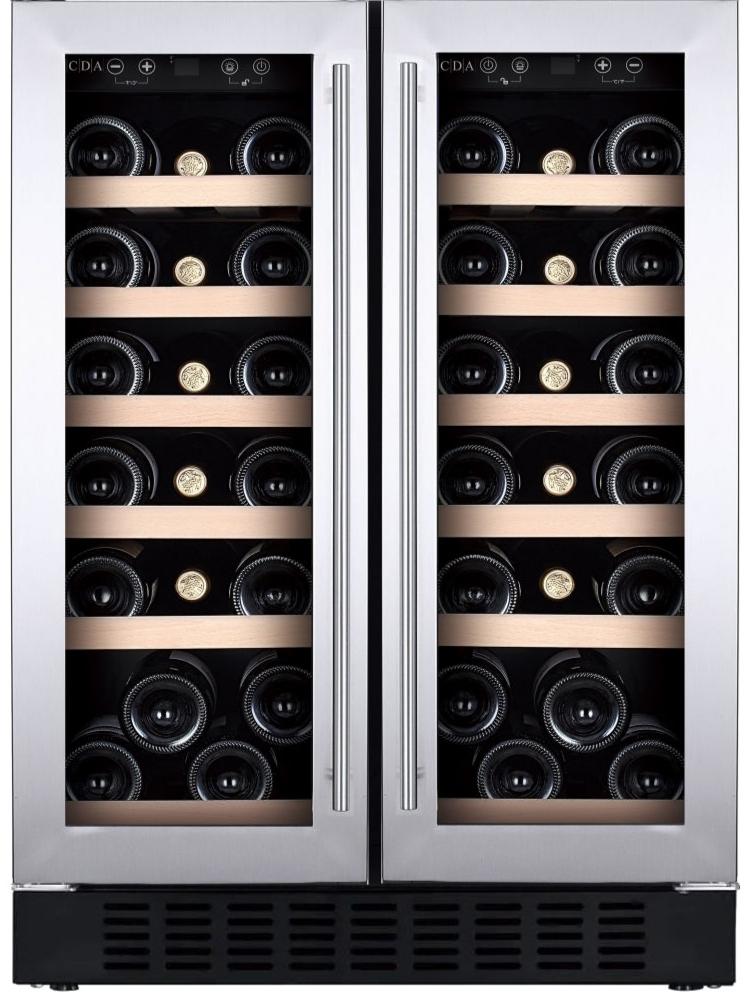 CDA CFWC624SS 60cm Wine Cooler - Stainless Steel - G Rated