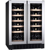 CDA CFWC604SS 60cm Wine Cooler - Stainless Steel - G Rated