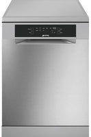 Smeg DF345CQSX Standard Dishwasher - Stainless Steel - C Rated