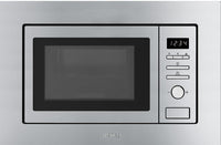 Smeg FMI017X Built in Microwave With Grill - Stainless Steel