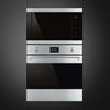 Smeg Classic FMI325X Built in Microwave With Grill - Stainless Steel