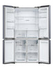 Haier HCR5919EHMB American Fridge Freezer - Brushed Black - E Rated