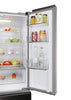 Haier HFR3718ENMD 70cm Frost Free Fridge Freezer - Dark Inox - E Rated