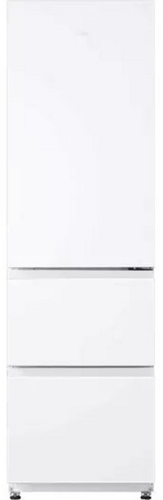 Haier HTR3518ENMWK 55cm wide Frost Free Fridge Freezer - White - E Rated