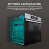 Hisense BI622AXPGUK Built In Single Fan Oven - Stainless Steel