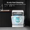 Hisense HS642D90WUK Standard Dishwasher - White - D Rated
