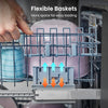 Hisense HS642D90WUK Standard Dishwasher - White - D Rated