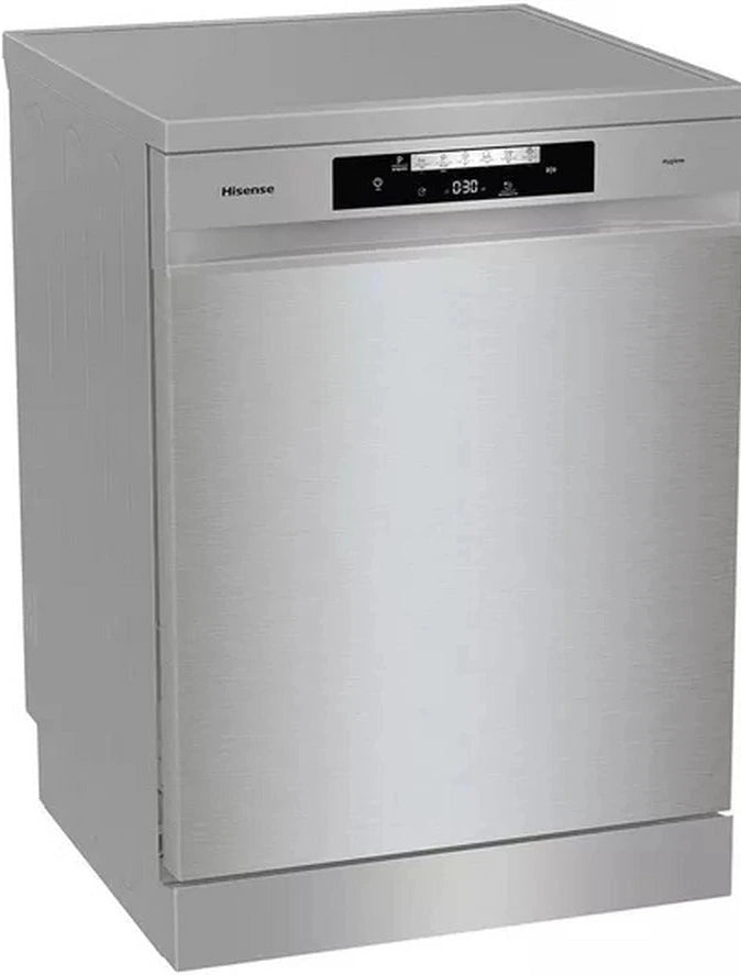 Hisense HS642D90XUK Standard Dishwasher - Stainless Steel - D Rated