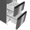 Hisense RM469N4ACDUK 60cm Frost Free Fridge Freezer - Stainless Steel - D Rated