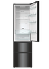 Hisense RM469N4AFDUK 60cm wide Frost Free Fridge Freezer - Black - D Rated