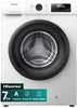 Hisense WF1Q7021BW 7Kg Washing Machine with 1200 rpm - White - A Rated