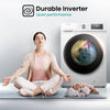 Hisense WFQA1014EVJM 10kg 1400 Spin Washing Machine - White -  A Rated