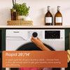 Hotpoint HBD 8680G ANTIS 8Kg / 6Kg Washer Dryer with 1400 rpm - Graphite - Washing Machine - Graphite - D Rated