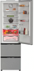 Hotpoint HPKF 5351 XP4UK 60cm Frost Free Fridge Freezer - Brushed Steel - E Rated