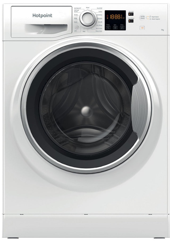 Hotpoint NSWE745CWSUK 7Kg Washing Machine with 1400 rpm - White - B Rated