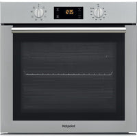 Hotpoint SAEU4544TCIX Built In Electric Single Oven - Inox