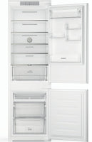 Hotpoint HTC18T322 Integrated Frost Free Fridge Freezer with Sliding Door Fixing Kit - White - E Rated