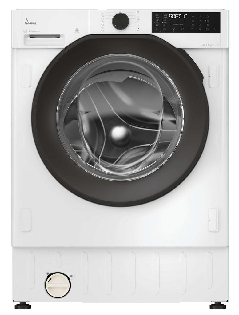 Hoover BH4S69M6DR9J-80 Wifi Connected Integrated Washing Machine 1600 rpm - White - A Rated