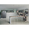 Hoover HHSBSO-6174XK-1 American Fridge Freezer - Stainless Steel - E Rated