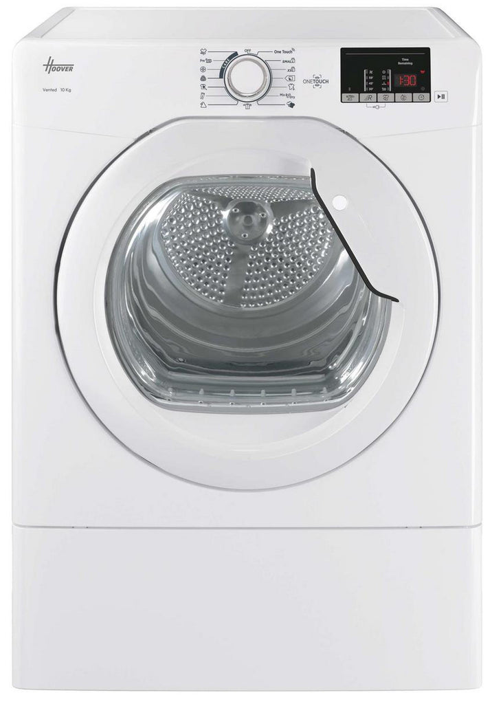 Hoover HLE V10DG-80 10Kg Vented Tumble Dryer - White - C Rated