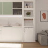 Hoover HONUQ2L58EWHK 55cm wide Freezer - White - E Rated