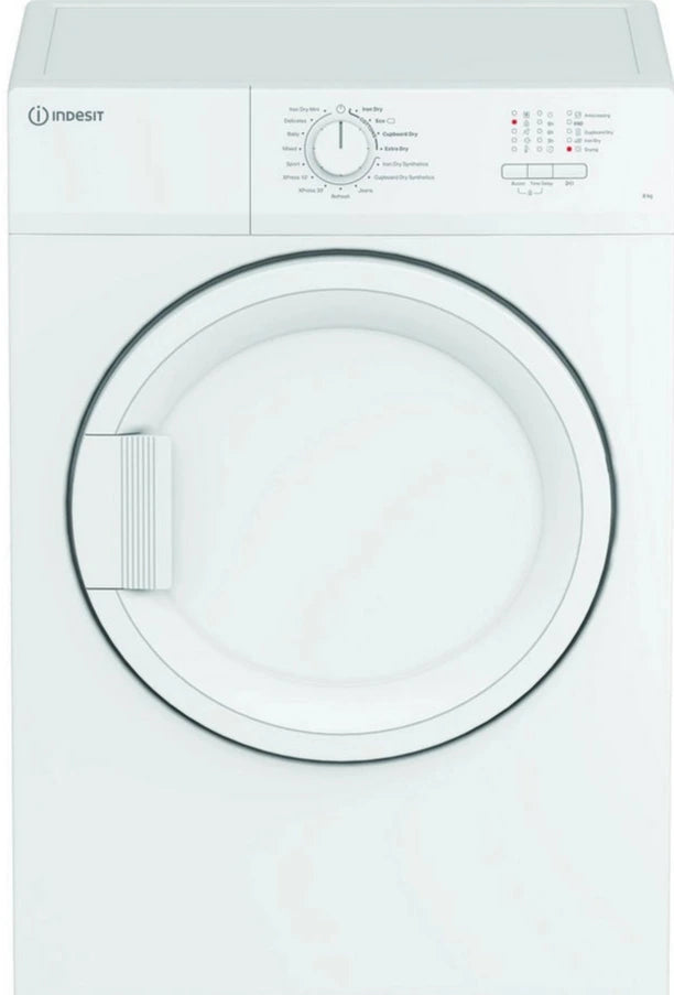 Indesit CYDA81WWGLUK 8Kg Vented Tumble Dryer  - White - C Rated