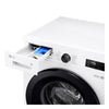 LG F4X1009NWK 9kg Washing Machine with 1400 rpm - White - A Rated
