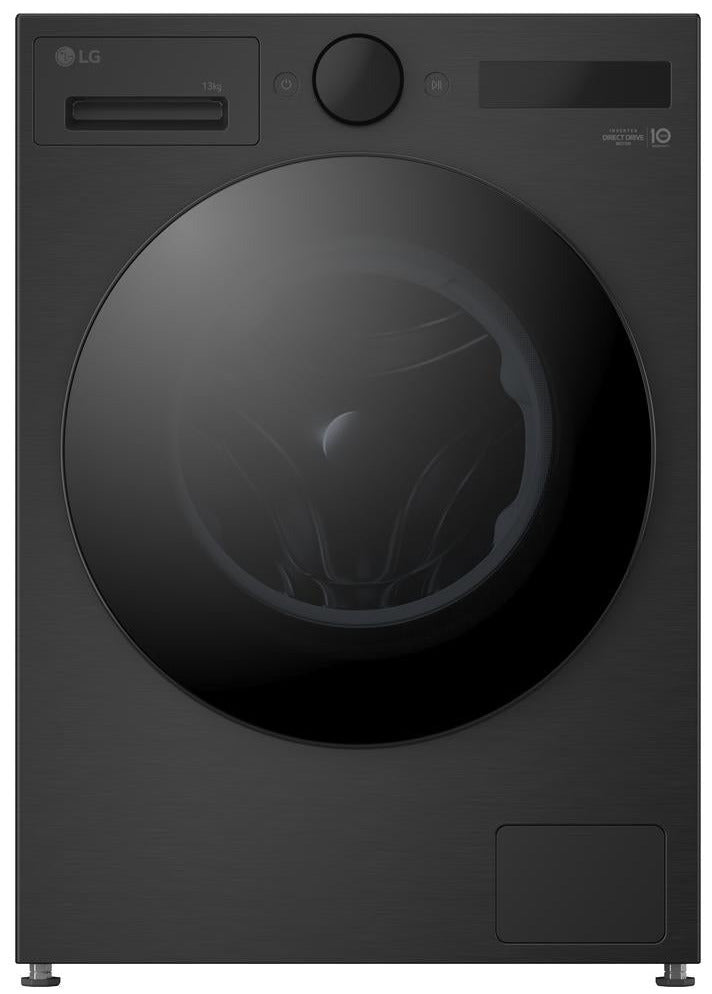 LG F4X7013TBB 13Kg Washing Machine with 1400 rpm - Black - A Rated