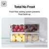LG GBBS524CEV 60cm wide Frost Free Fridge Freezer - Essence Black Steel - C Rated