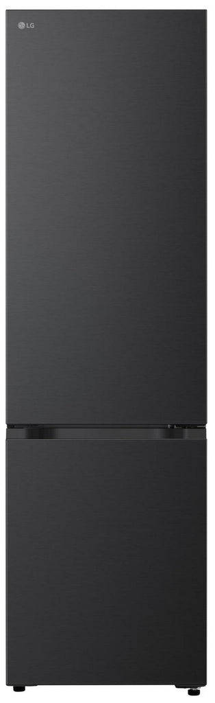 LG GBBS524CEV 60cm wide Frost Free Fridge Freezer - Essence Black Steel - C Rated