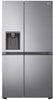 LG GSLV50PZXL American Fridge Freezer - Shiny Steel - E Rated