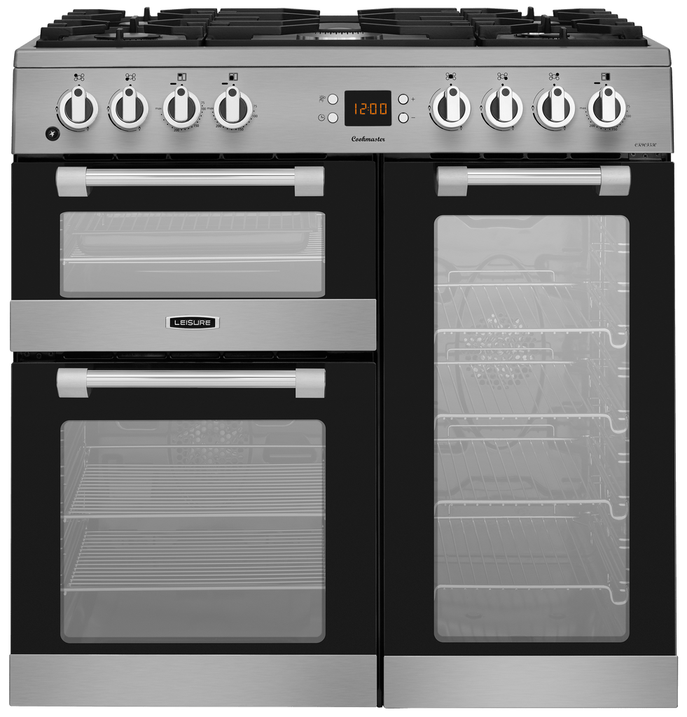 Leisure CK90F530X Cookmaster 90cm Dual Fuel Range Cooker - Stainless Steel