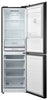Midea MDRB379FGD30 55cm Frost Fridge Freezer - Black - D Rated